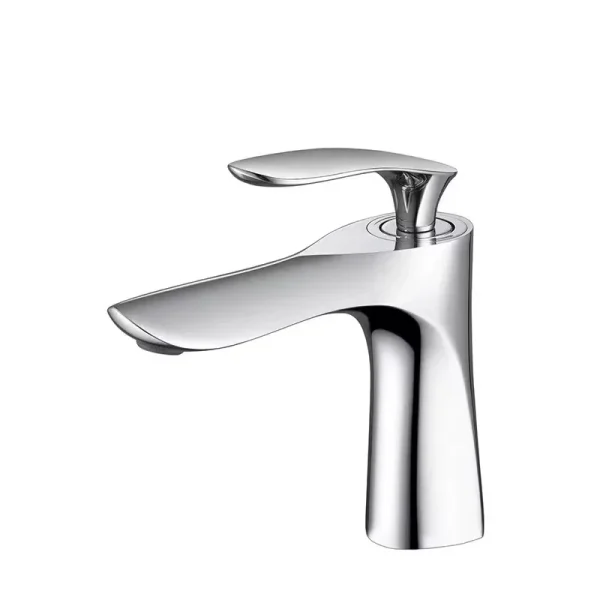 Golden Maple Leaf Single Hole Faucet Basin Faucet For Hot And Cold Household Use Raised Washbasin Washbasin Countertop Basin - Image 5