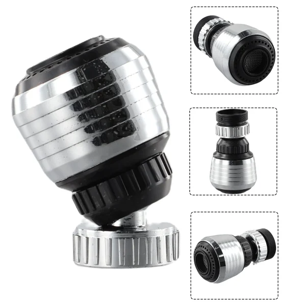 1pcs Faucet Nozzle 360 Degree Rotation Filter Extension Tube Shower Water Saving Tap Head Nozzle Universal Kitchen Accessories - Image 3