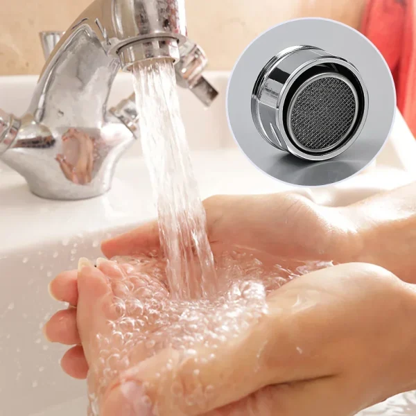 10/1Pc Faucet Aerator Replacement Water Saving Brass Thread Faucet Bubbler Nozzle Kits Faucet Adapter Parts Bathroom Accessories - Image 4
