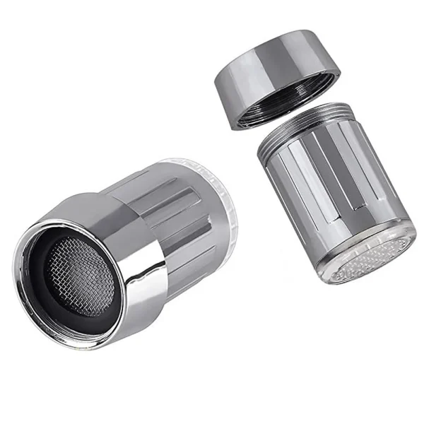 7-Color Change Automatically LED Faucet Head Glow Water Saving Stream Light Faucet Aerator Tap Nozzle for Kitchen Bathroom - Image 4